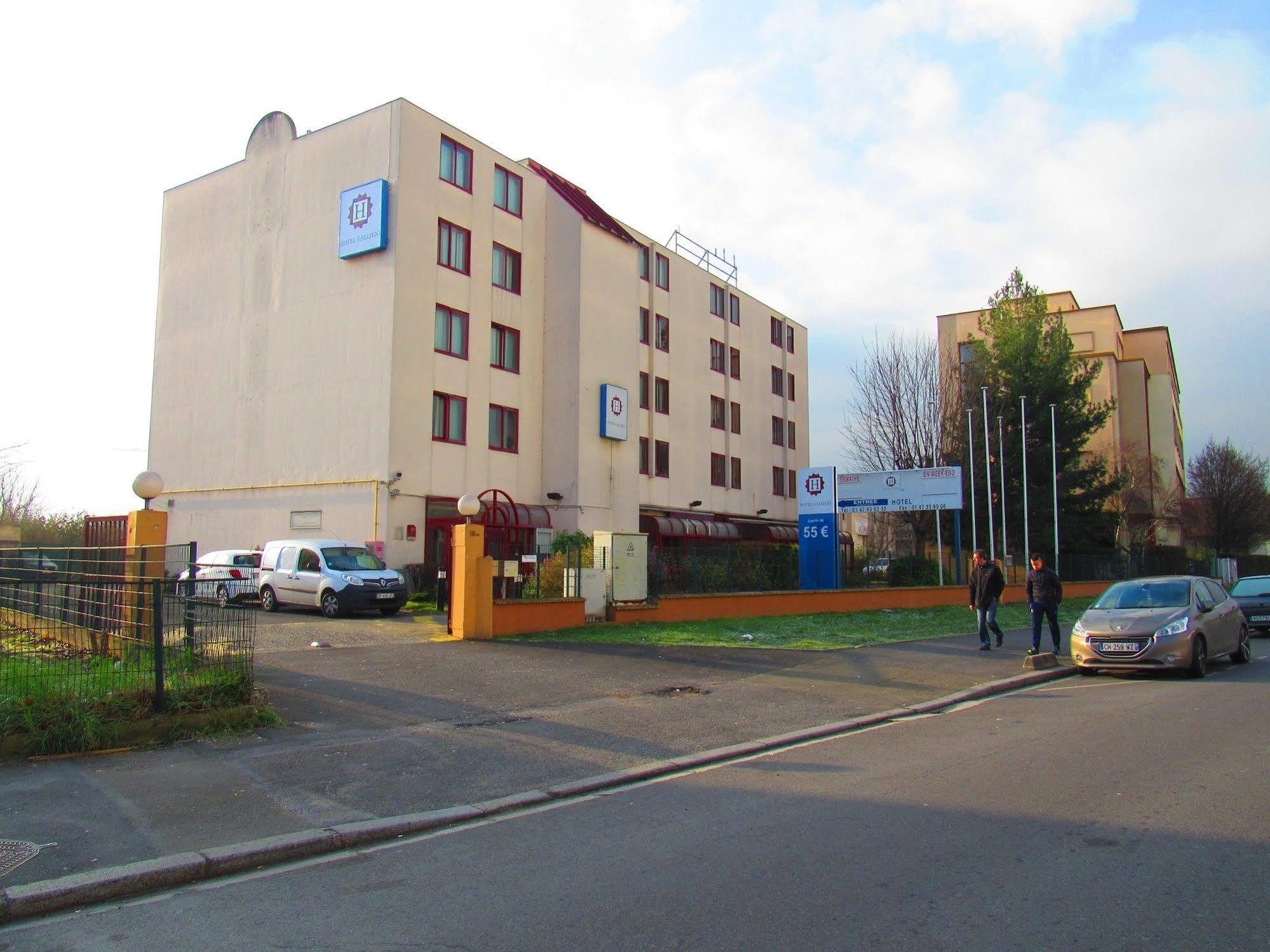 Hotel Gallieni Женвилье Экстерьер фото